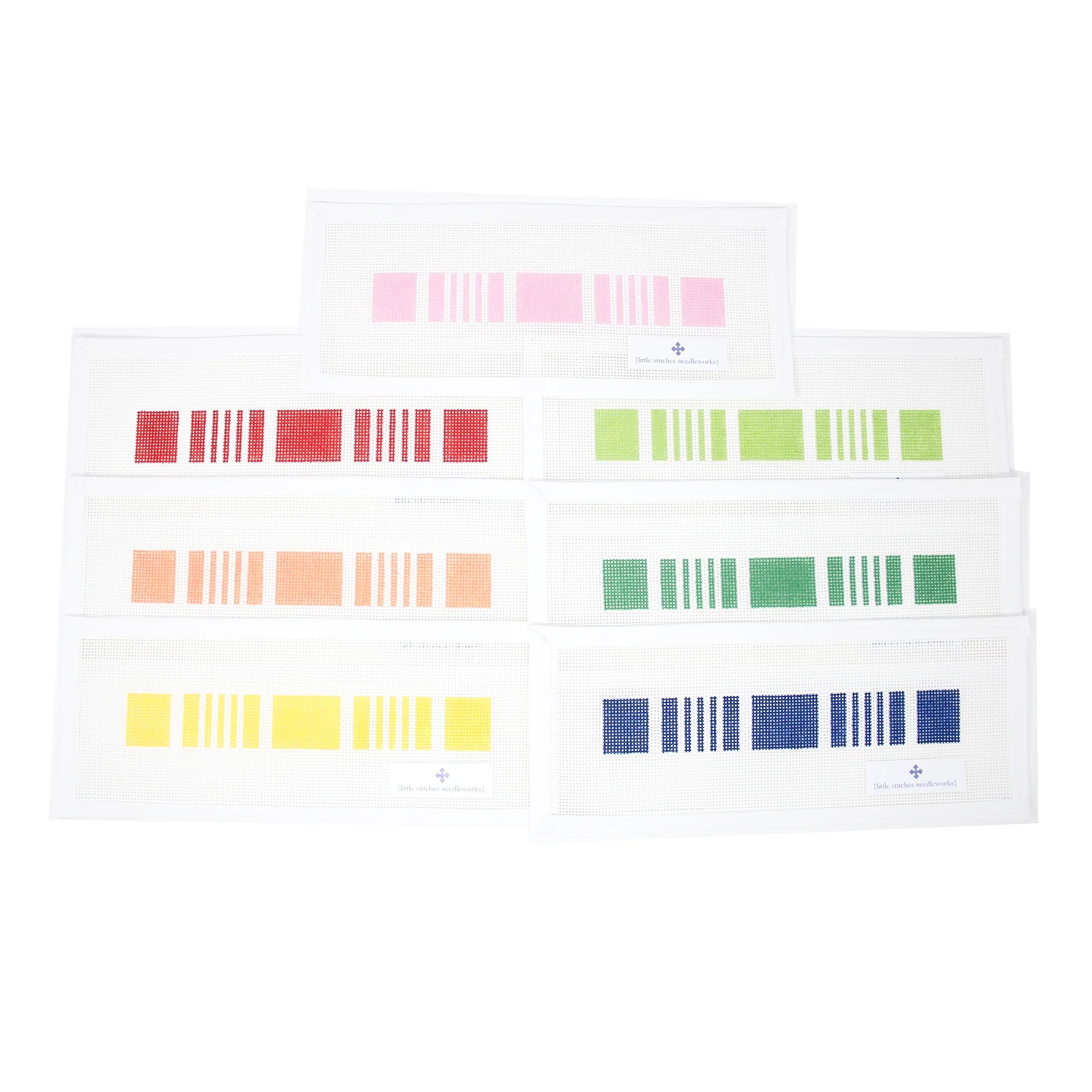 Beginner Kit - Ticking Stripe Key Fob - Image 3